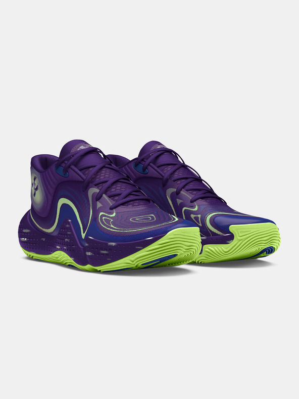 Under Armour Unisex topánky Under Armour UA Spawn 6 Mid SOS-PPL