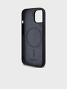 DKNY Liquid Silicone Arch Logo MagSafe zadný kryt pre iPhone 11 Black DKNY