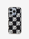 DKNY Zadný kryt PC/TPU s károvaným vzorom pre iPhone 15 Pro Max Black DKNY