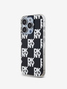 DKNY Zadný kryt PC/TPU s károvaným vzorom pre iPhone 15 Pro Max Black DKNY