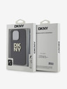 DKNY PU kožený zadný kryt na iPhone 14 Pro Black DKNY