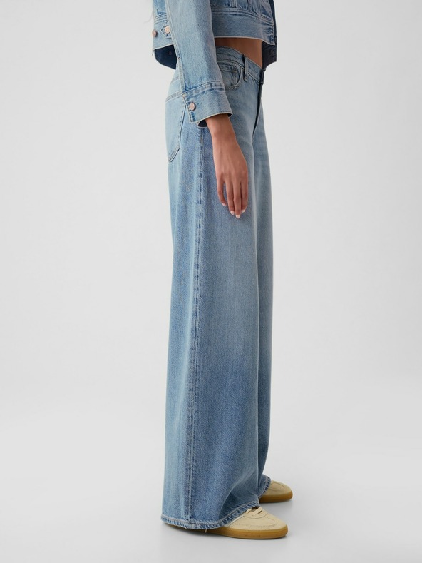 GAP Džínsy Mid Rise Baggy UltraSoft GAP
