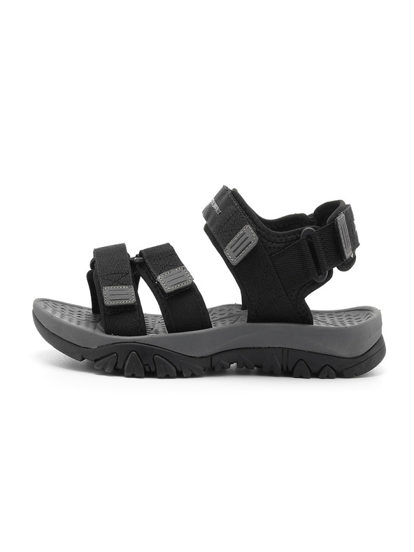 ALPINE PRO Letné outdoorové sandále ALPINE PRO KILEW čierne