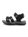 ALPINE PRO Letné outdoorové sandále ALPINE PRO KILEW čierne
