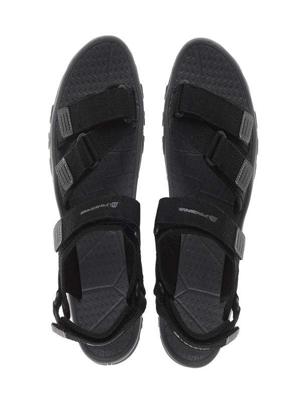 ALPINE PRO Letné outdoorové sandále ALPINE PRO KILEW čierne