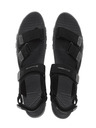 ALPINE PRO Letné outdoorové sandále ALPINE PRO KILEW čierne