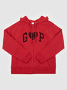GAP Mikina na zips s logom GAP