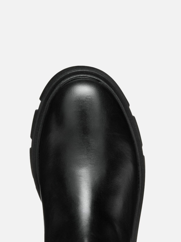 Geox Čierne dámske čižmy Geox Vilde