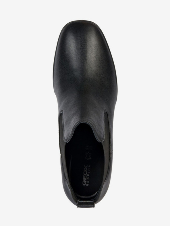Geox Čierne dámske členkové topánky Geox Teulada