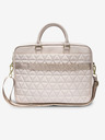 Guess Guess Prešívaná taška na notebook 15 Pink"