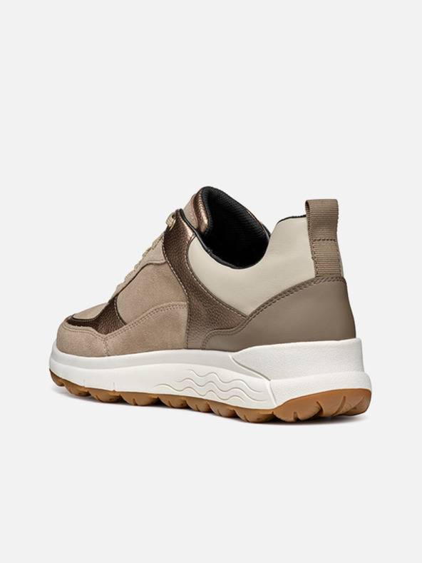 Geox Béžové dámske tenisky Geox Spherica 4x4 B ABX