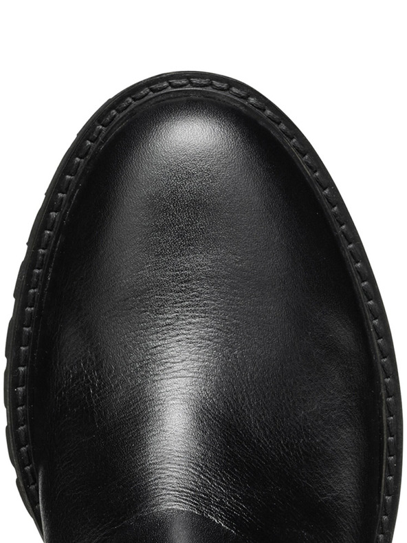 Geox Čierne dámske čižmy Geox Hoara