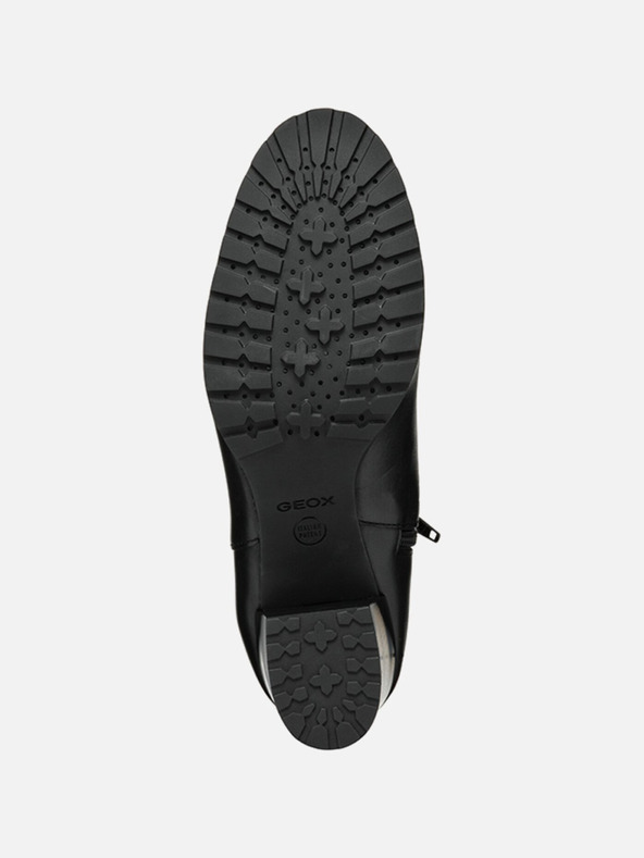 Geox Čierne dámske členkové topánky Geox New Lise Abx