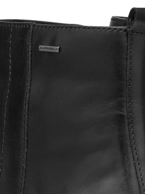 Geox Čierne dámske členkové topánky Geox New Lise Abx