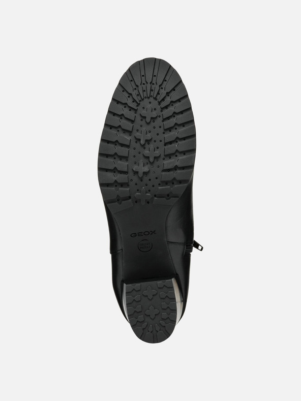 Geox Čierne dámske členkové topánky Geox New Lise Abx