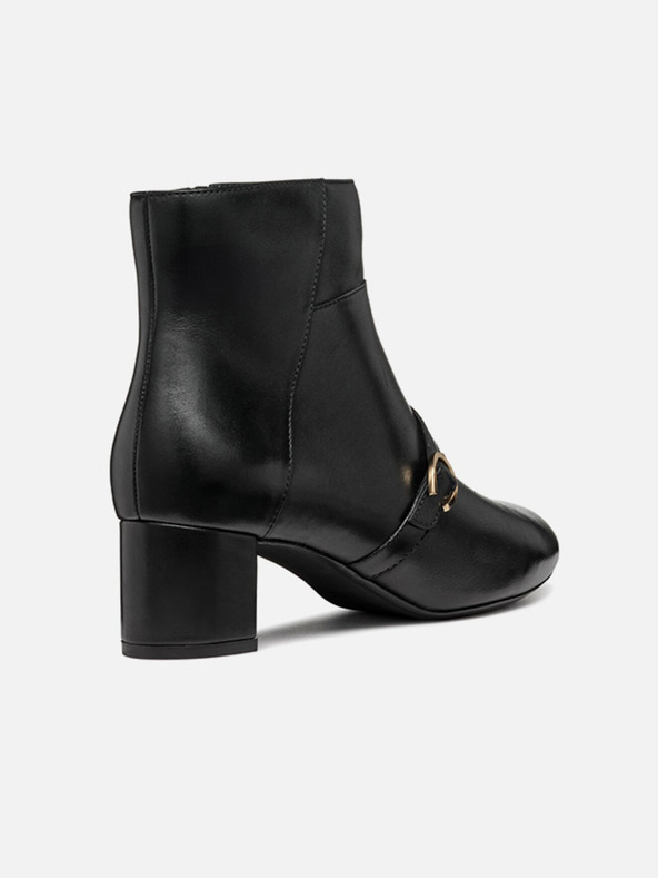 Geox Čierne dámske členkové topánky Geox Pheby 50