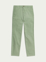 Marks & Spencer Strečové chino nohavice regular fit Marks & Spencer zelené