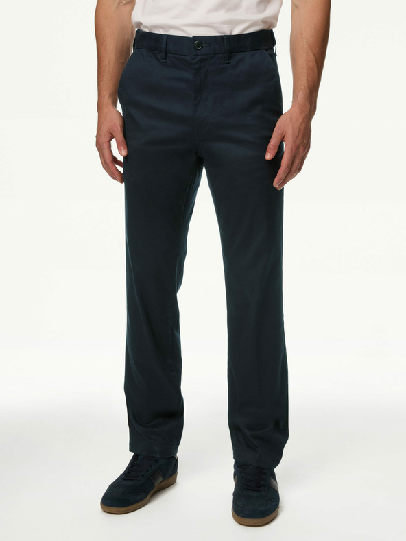 Marks & Spencer Heritage regular fit chino nohavice Marks & Spencer navy
