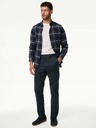 Marks & Spencer Heritage regular fit chino nohavice Marks & Spencer navy