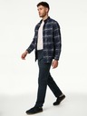 Marks & Spencer Heritage regular fit chino nohavice Marks & Spencer navy