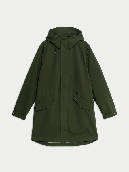 Marks & Spencer Nepremokavá bunda s kapucňou s technológiou Stormwear™ Marks & Spencer zelená
