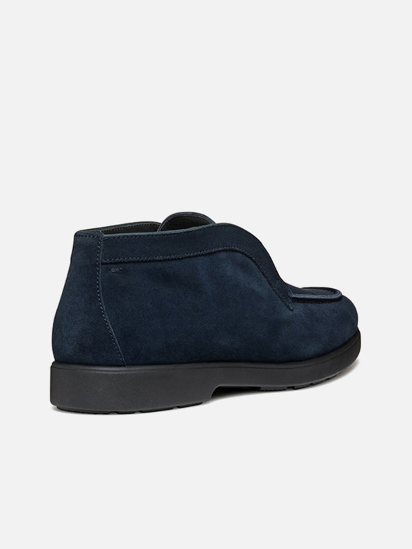 Geox Tmavomodré pánske členkové topánky Geox Spherica EC11