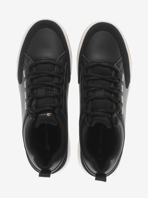 ALPINE PRO Pánska mestská obuv ALPINE PRO SIAN čierna