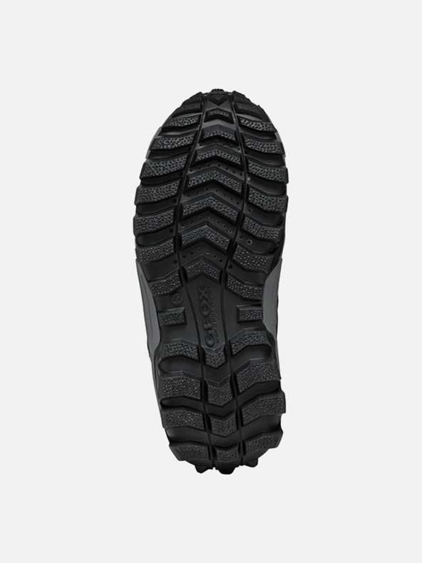 Geox Čierne chlapčenské členkové topánky Geox Himalaya B ABX