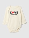 GAP Baby body z organickej bavlny GAP