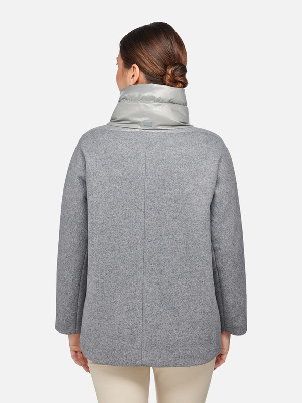 Geox Šedá dámska bunda Geox Diamanta