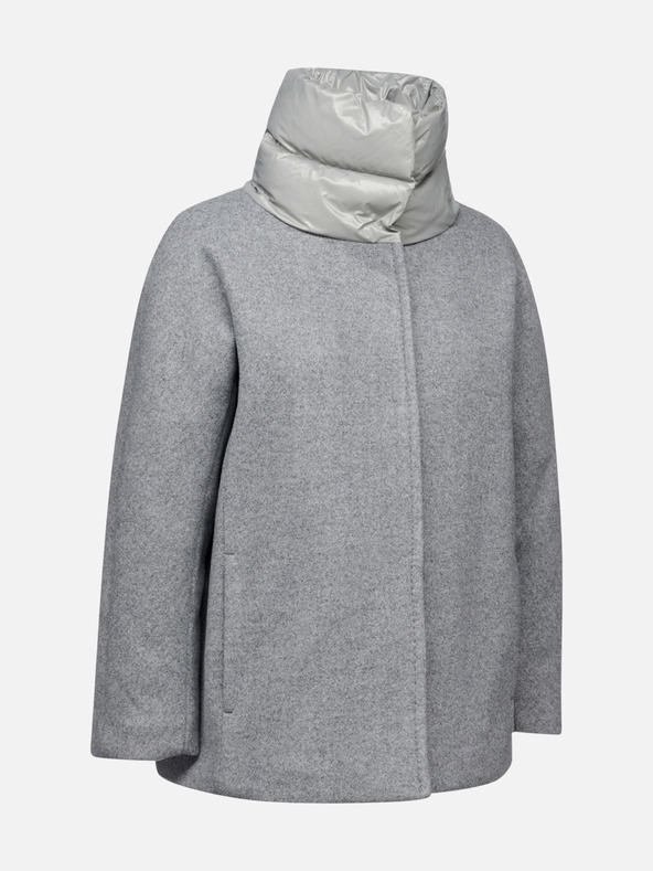 Geox Šedá dámska bunda Geox Diamanta