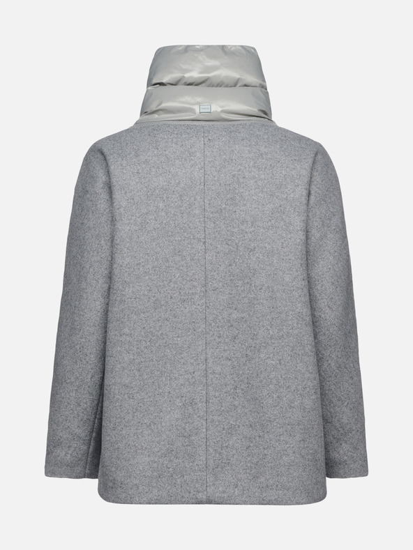 Geox Šedá dámska bunda Geox Diamanta