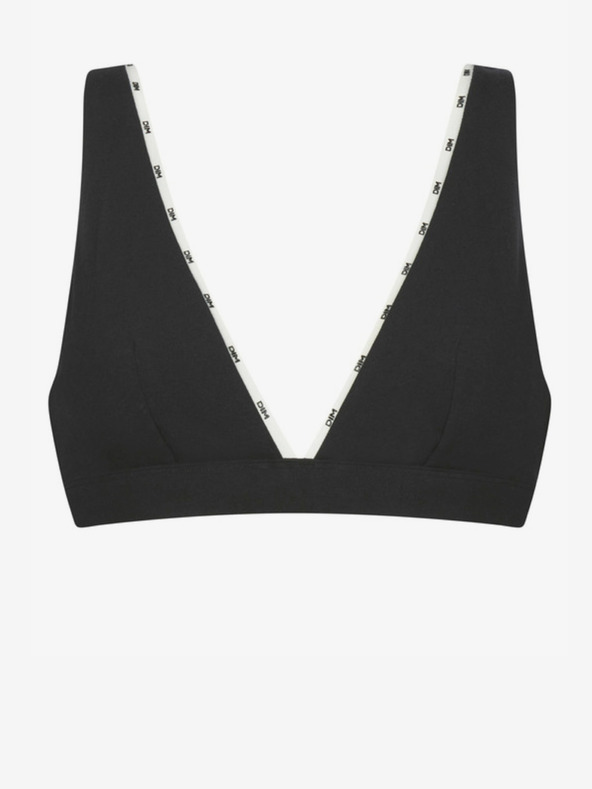 DIM Čierna dámska podprsenka Dim Icons Foulard