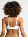 DIM Biela dámska podprsenka s kosticami Dim GENEROUS WIREFREE BRA