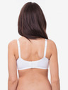 DIM Biela dámska podprsenka s kosticami Dim GENEROUS CLASSIC BRA