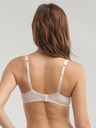 DIM Svetloružová dámska podprsenka Dim Invisible Generous Light Padded Bra