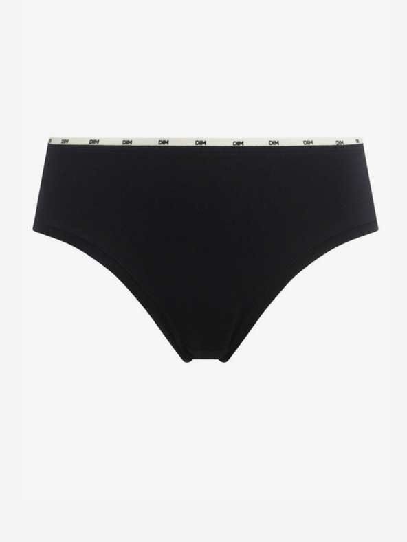 DIM Čierne dámske midi nohavičky Dim Icons