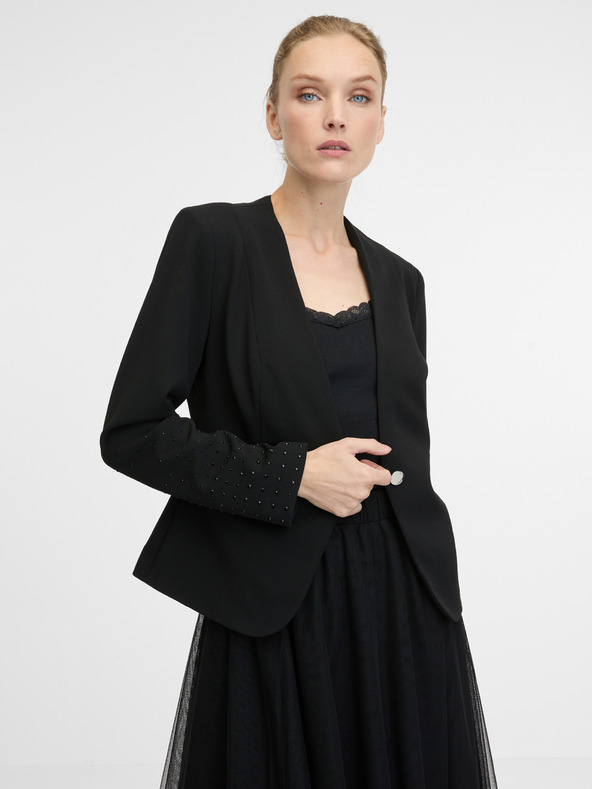 Orsay Čierne dámske sako ORSAY