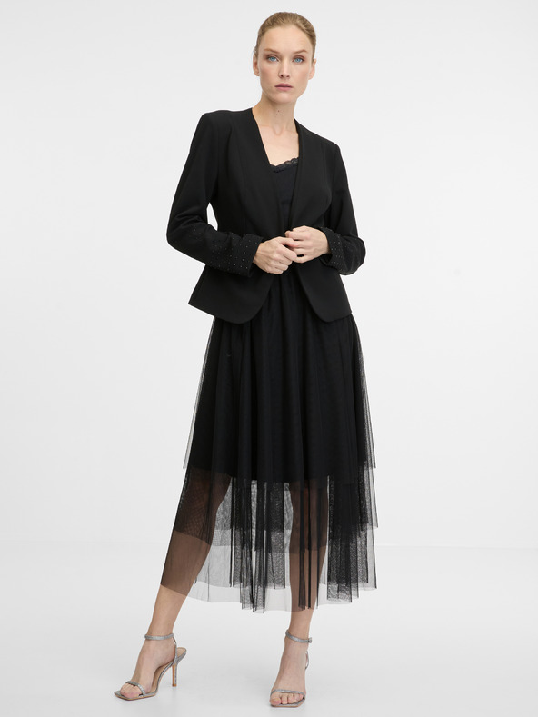 Orsay Čierne dámske sako ORSAY