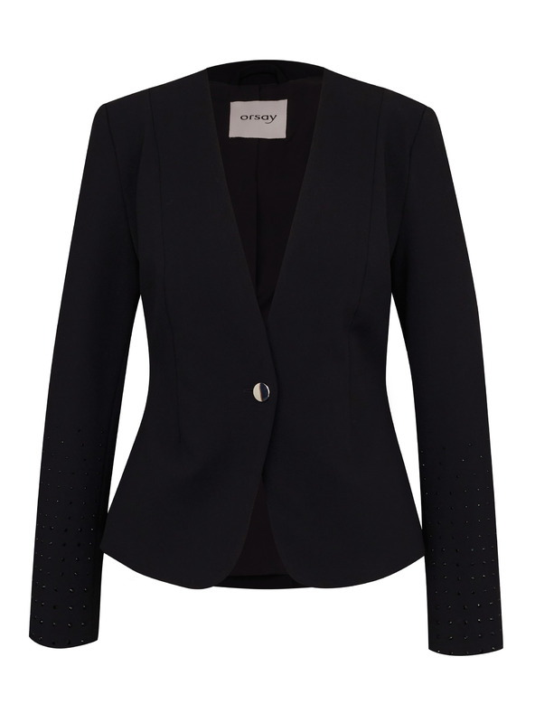 Orsay Čierne dámske sako ORSAY