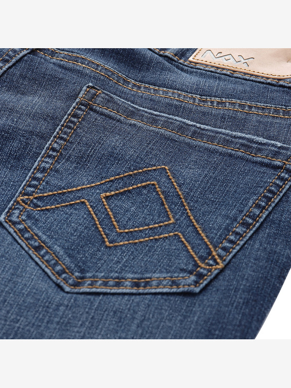 NAX Dámske džínsy s vysokým pásom NAX IGRA