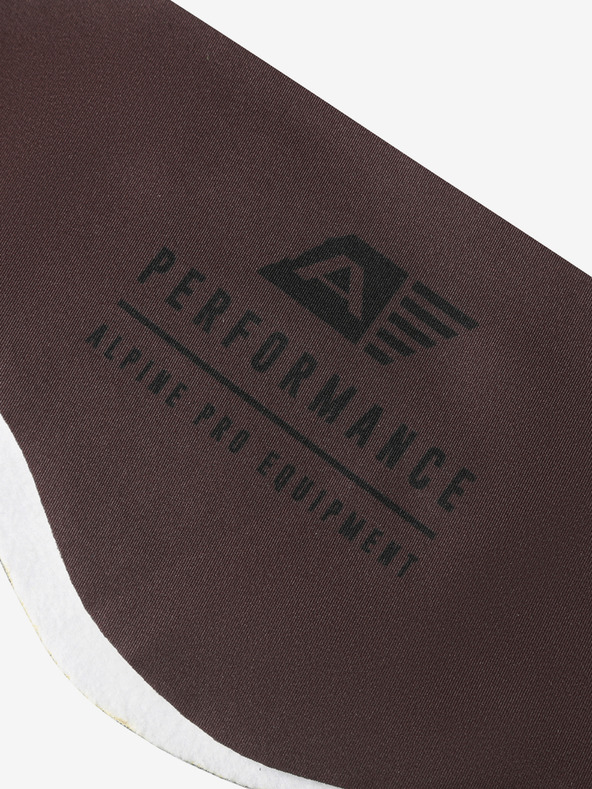 ALPINE PRO Bežecká funkčná čelenka ALPINE PRO BELAKE dk.true sivá