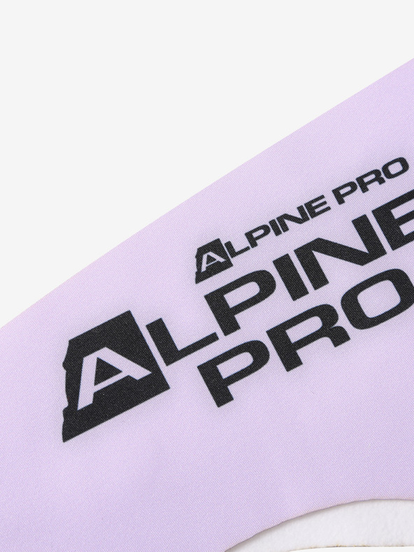 ALPINE PRO Športová čelenka ALPINE PRO BELAKE pastelová lila