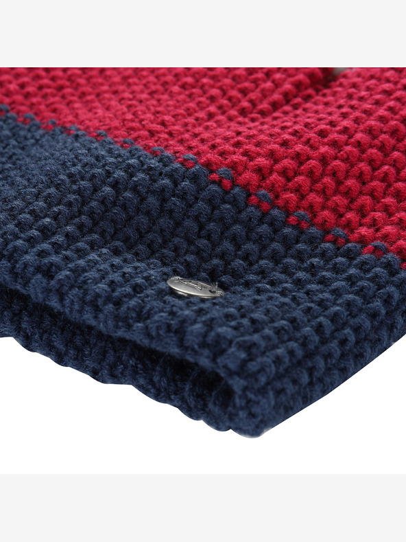 ALPINE PRO Zimná čiapka s bambulou ALPINE PRO DELORE vivacious