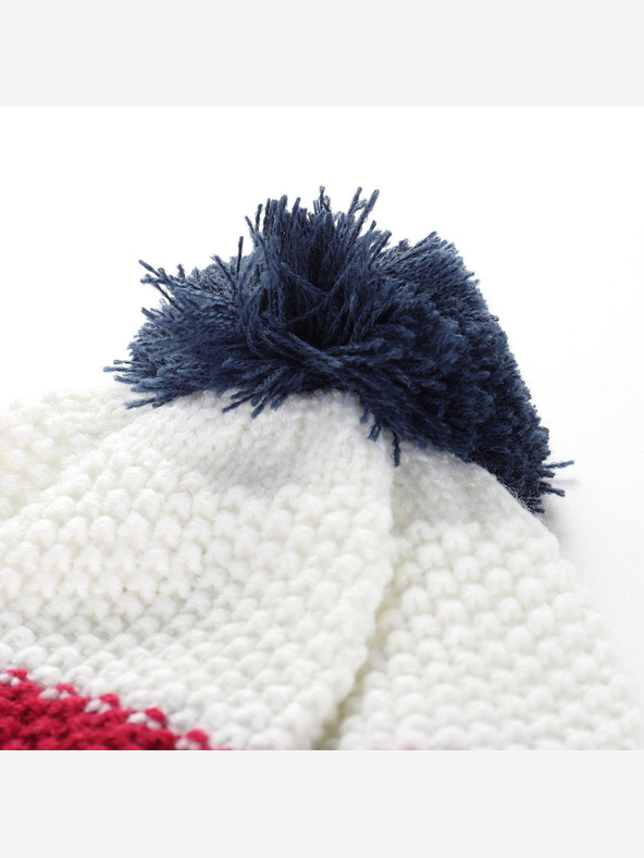 ALPINE PRO Zimná čiapka s bambulou ALPINE PRO DELORE vivacious