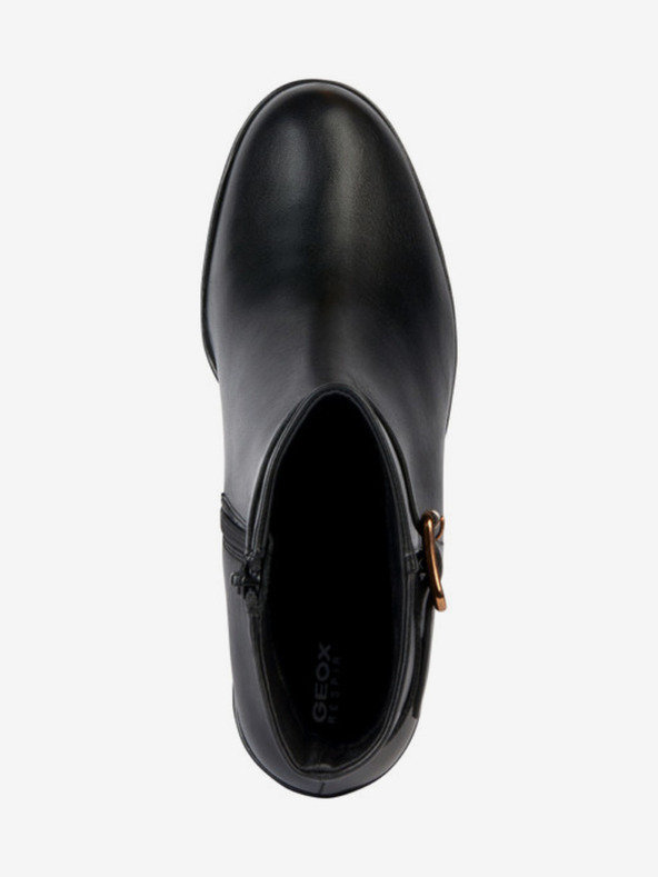 Geox Čierne dámske členkové topánky Geox Manilva