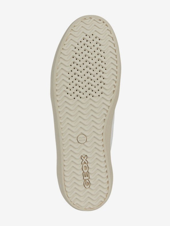 Geox Šedo-biele pánske tenisky Geox Affile