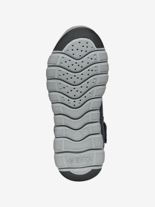 Geox Tmavomodrá chlapčenská zimná obuv Geox Xunday