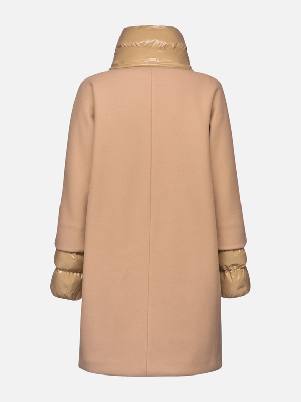 Geox Hnedý dámsky kabát Geox Diamanta