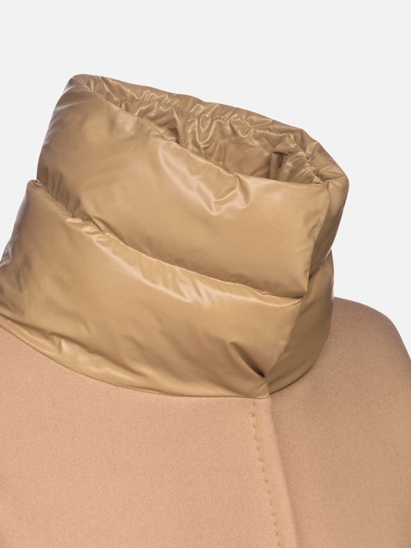 Geox Hnedý dámsky kabát Geox Diamanta